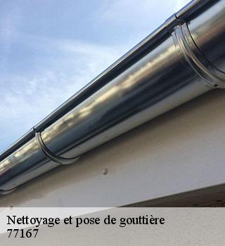 Nettoyage et pose de gouttière  77167