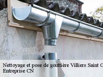 Nettoyage et pose de gouttière villiers-saint-georges-77560 Entreprise CN