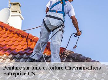 Peinture sur tuile et toiture chevrainvilliers-77760 Entreprise CN