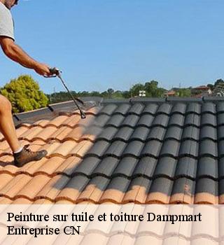 Peinture sur tuile et toiture 77400