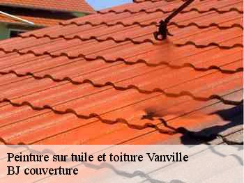 Peinture sur tuile et toiture  vanville-77370 BJ couverture