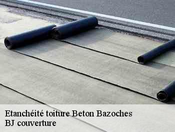 Etanchéité toiture  beton-bazoches-77320 BJ couverture