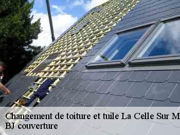 Changement de toiture et tuile  la-celle-sur-morin-77515 BJ couverture