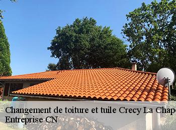 Changement de toiture et tuile crecy-la-chapelle-77580 Entreprise CN