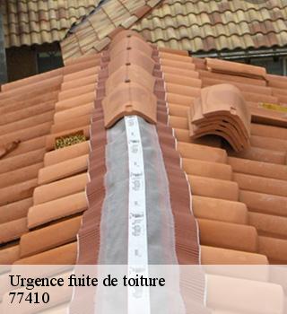 Urgence fuite de toiture 77410
